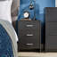 Steelman Manufactured Wood Bedside Table-2004902672