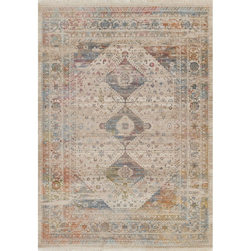 Baarde Oriental Indoor Rug, Rectangle 2' x 3'