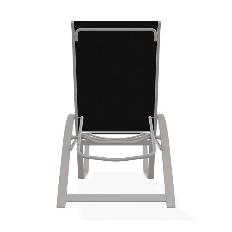 Holna Outdoor Rust-Resistant Metal Chaise Lounge