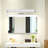 Bathroom Vanity Light, Frosted Nickel-colored Square Led Light-1705105956-1705105955