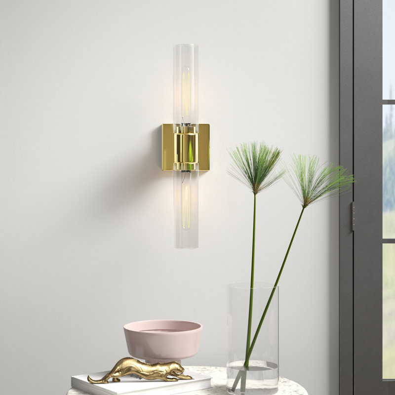 Anneruth Armed Sconce, Satin Brass