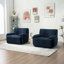 Comfortable Deep-Seat Chenille Accent Chair for Flexible Multi-Space Use-133996755