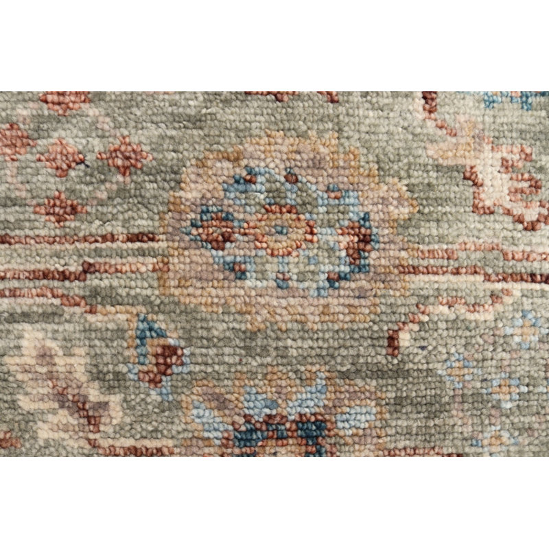 Oriental Area Rug in Green