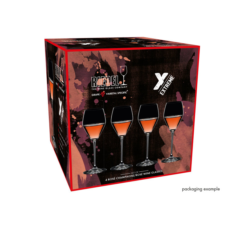 RIEDEL Extreme Rose/Champagne Glass (Pay 3 Get 4)