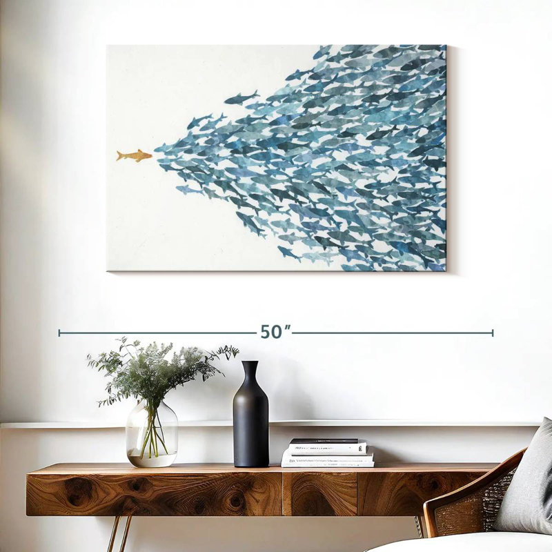Brampt A New Direction, 26" H x 39" W