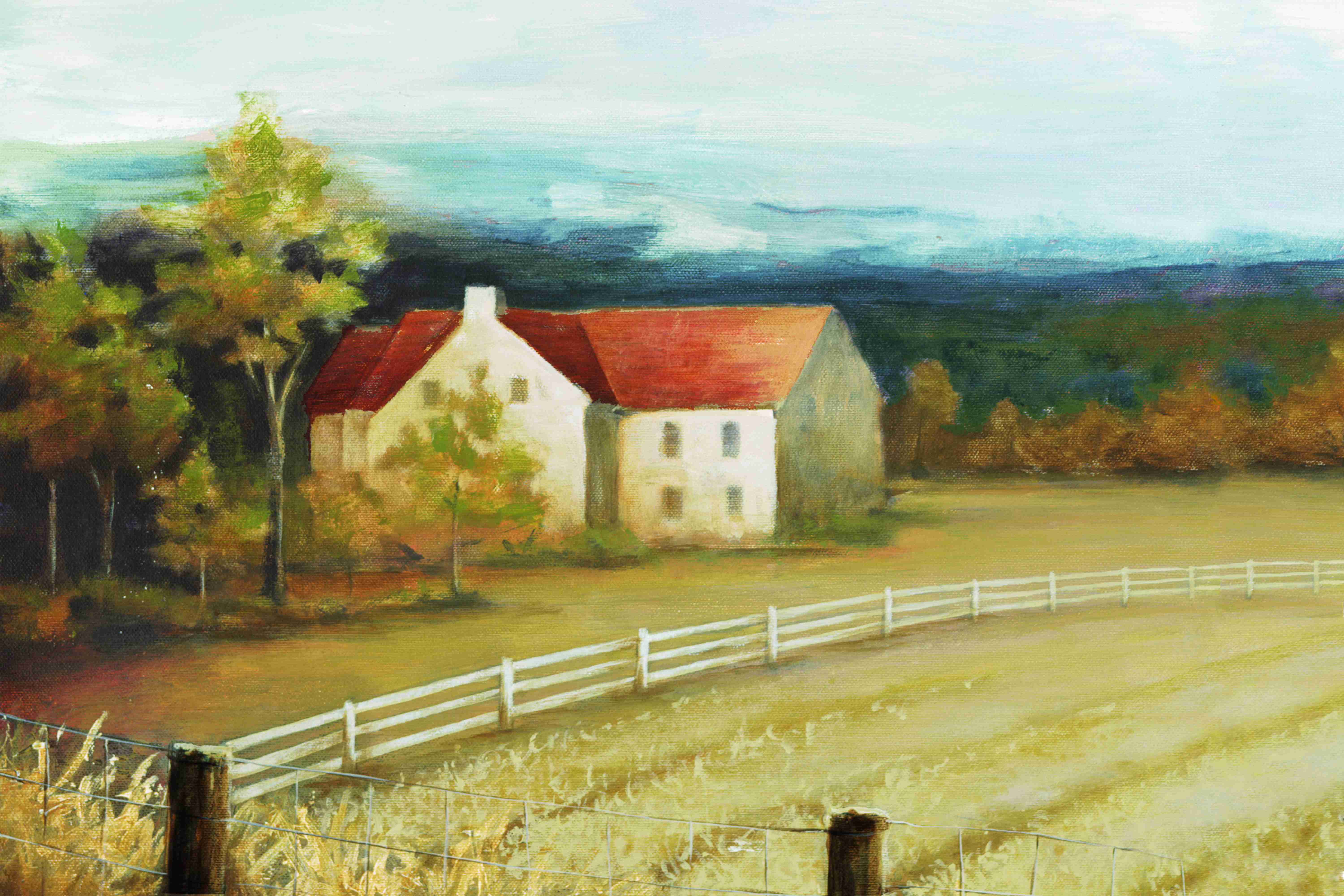 August Grove® Farmhouse 2 On Canvas Painting | Wayfair