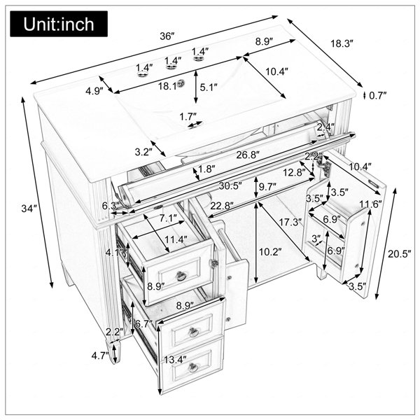 Dimensions du produit