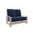 Leeward 56.5'' Wide Loveseat with Cushions-19641245-19641226