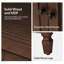Armoire en bois massif Fausta Transitional-1578651583