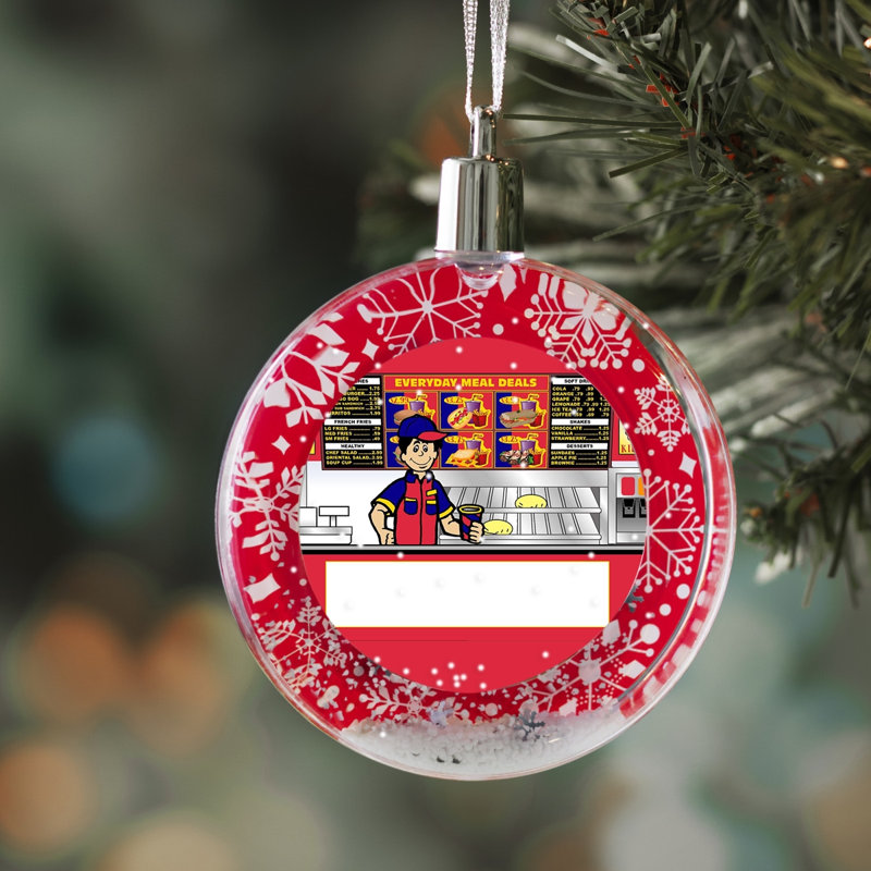 Boule de Noël personnalisable, Oui