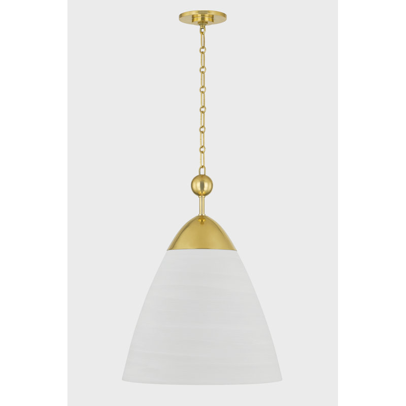 Luminaire suspendu BRONSON par Becki Owens, H 25,75 po x l 19,25 po x P 19,25 po