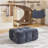 Upholstered Square Ottoman For Couch-755449061
