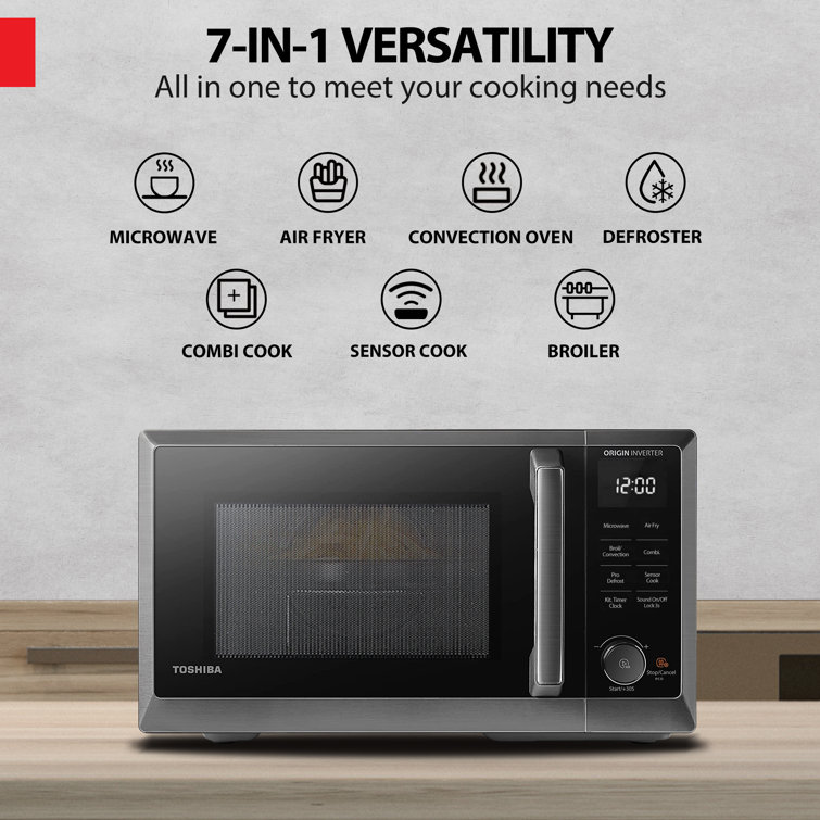 TUNDRA TRUCK COMPACT MICROWAVE OVEN – 0.7 FT³ / 20 L – 120 V – UL/CSA  APPROVED