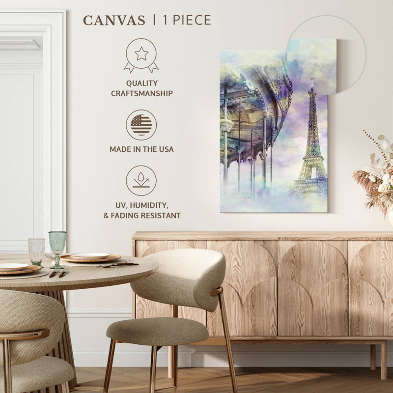 Aime Typical Paris, 39" H x 26" W