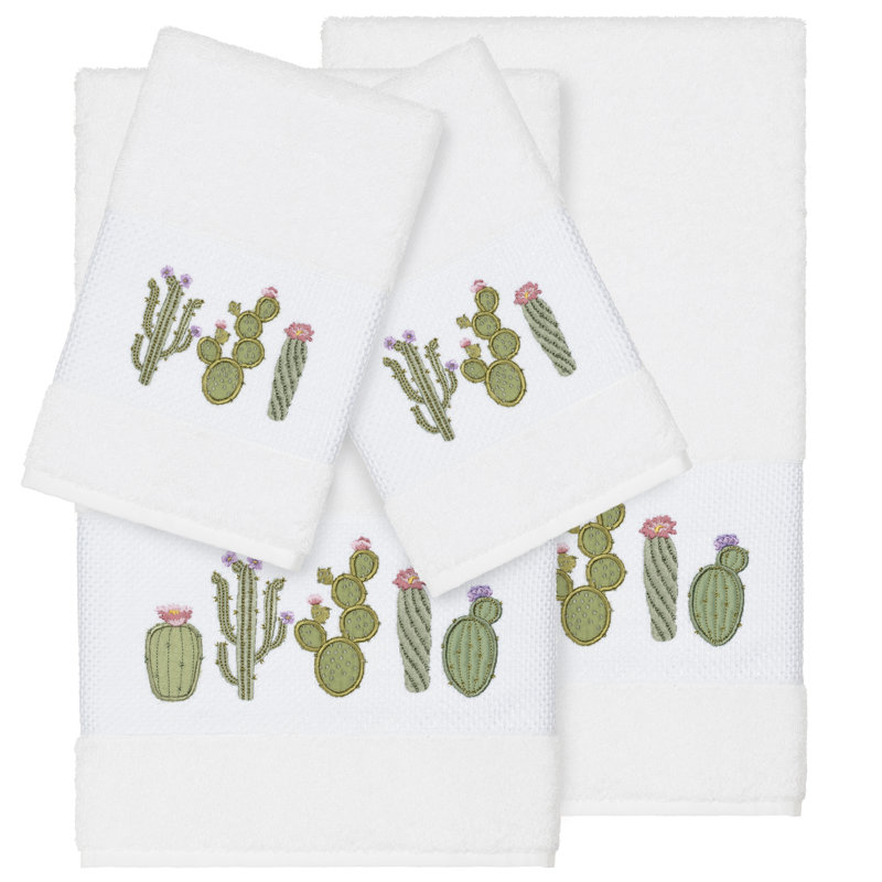 Ensemble de serviettes 4 pièces Mila, Blanc