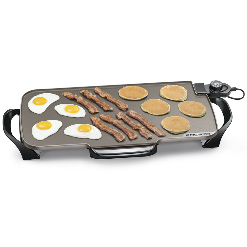 Presto 22" Ceramic Electric Griddle w/removable handles - 07062