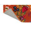 Wonderland Hand Tufted Wool/Viscose Floral Area Rug in Amber/Lapis-1583449800