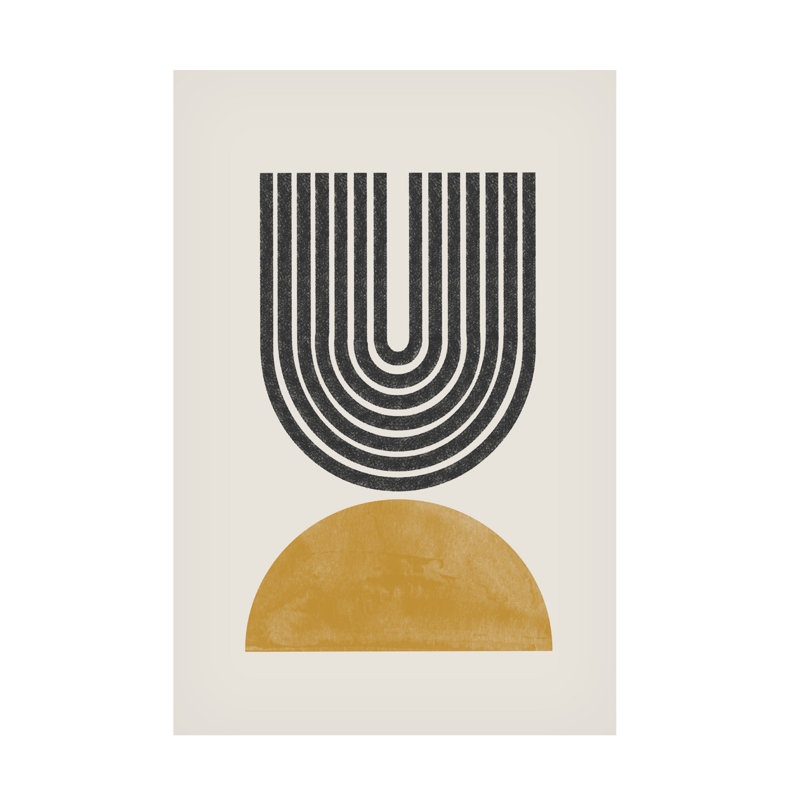 Moderne et contemporain Mid Century Modern No1, H 19 po x l 12 po x P 2 po