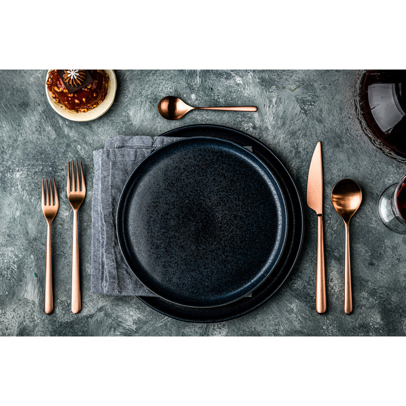 Linea 20 - Piece Stainless Steel Flatware Set - Service for 4, Ice Silver