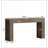 59" Farmhouse Console Table with Vertical Slat Legs - Sofa Table Behind Couch, Rustic Brown Entryway Table for Hallway, Living Room & Small Spaces