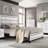 Hudson 31" Modern White 5-Drawer Chest of Drawers 