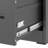 4 Drawer, Metal File Cabinet, Office And Home, Locked, A4 Legal/Letter Size, High - Capacity Drawers, Bearing Rails, Easy Assembly Structure-128979311