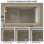 Miroir d'appoint mural