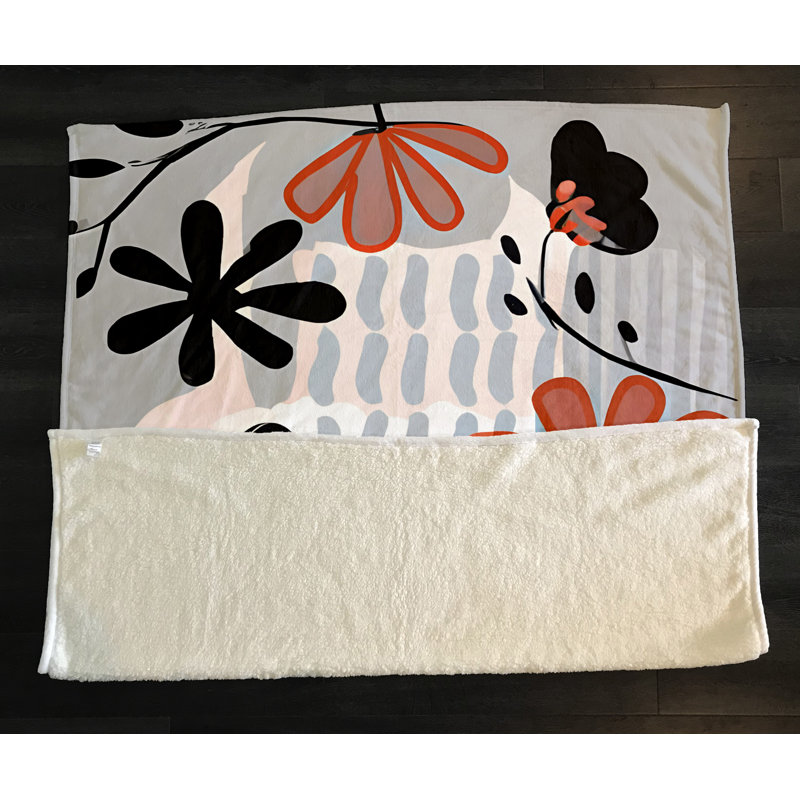 Throw Blanket, 51" W x 60" L