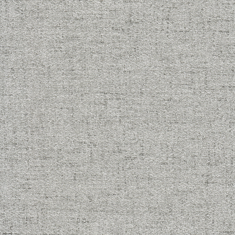 Nako Upholstered Ottoman, Gray Woven
