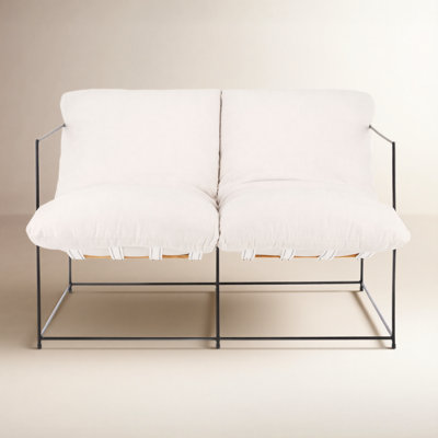 Giulietto Upholstered 52'' Loveseat
