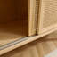 Buffet simple et moderne en rotin