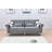 Ermera 85" Velvet Round Arm Sleeper Sofa-74813867