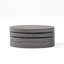 TABLE BASSE MODERNE ROTATIF - Noir mat