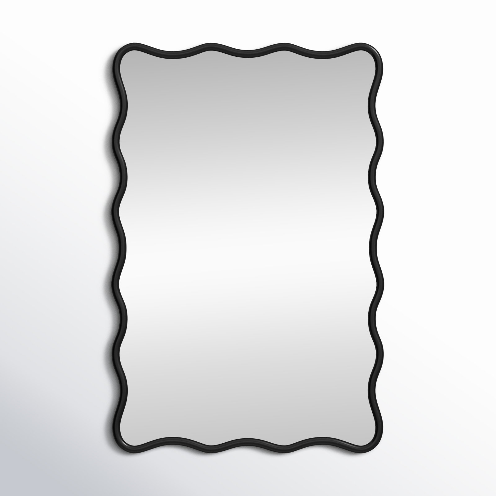 Angelo Rectangle Mirror, Black
