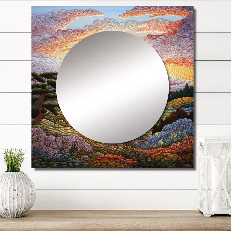 Miroir carré Antaja, 23 po x 23 po