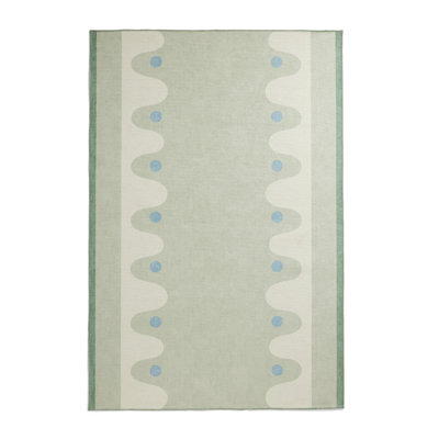 Scion Floral Digitally Printed 120cm X 170cm Area Rug