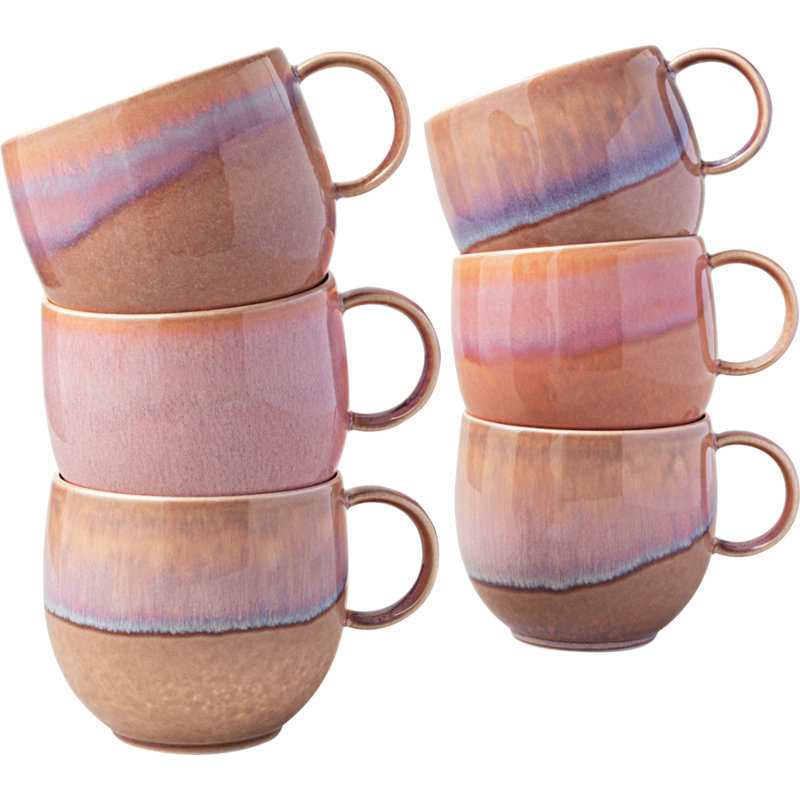 Perlemor Mug, Coral