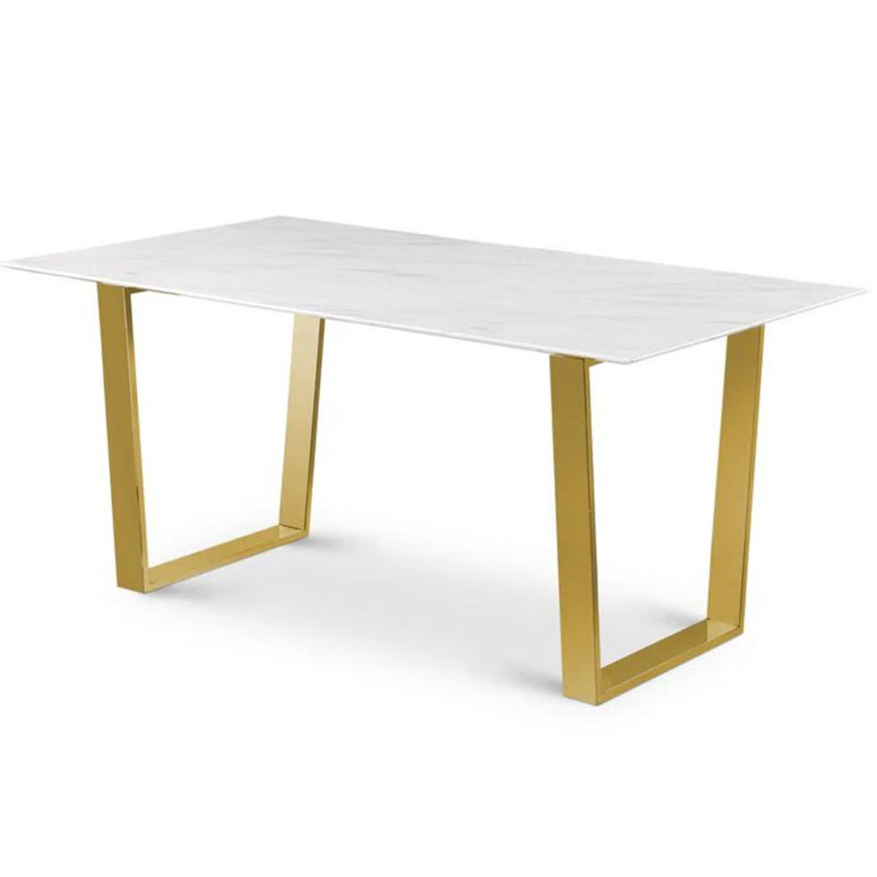 Table de salle à manger Giza, H 30 po x L 65 po x l 40 po