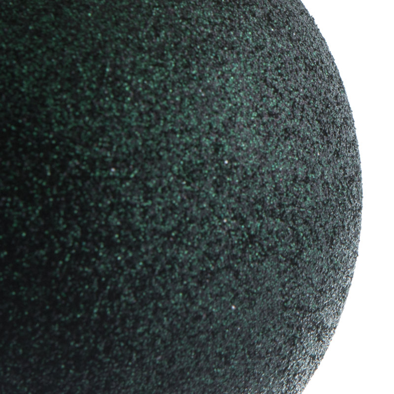 Décoration de boule décorative des Fêtes, 3", Bleu bébé brillant