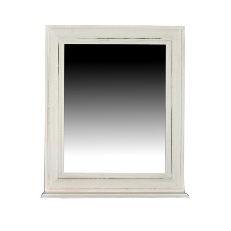 Siegmar Flat Mirror with Shelves
