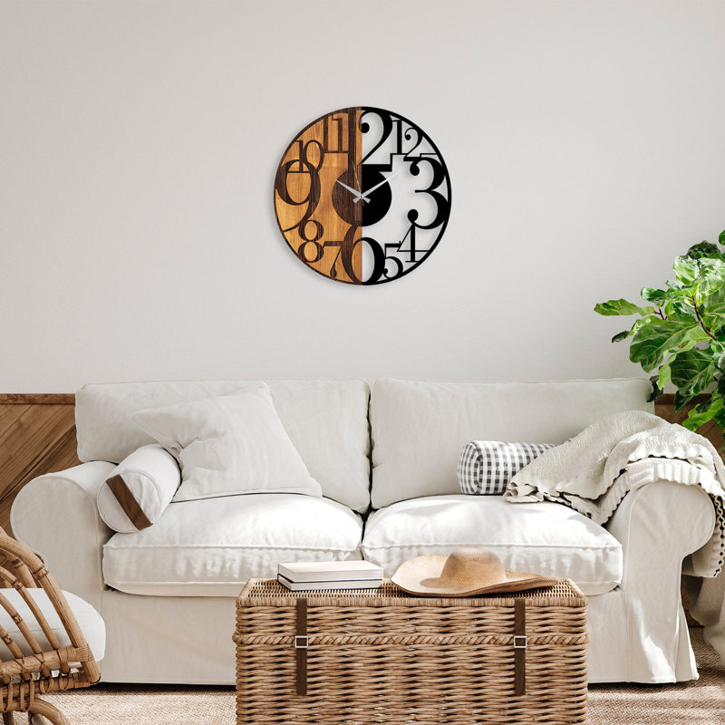 Decorative Wooden Wall Clock