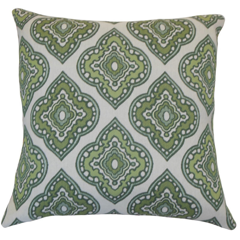 Coussin Elige, Hauteur (26 po) x largeur (26 po), Vert