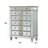 Mirrored Finish Chest