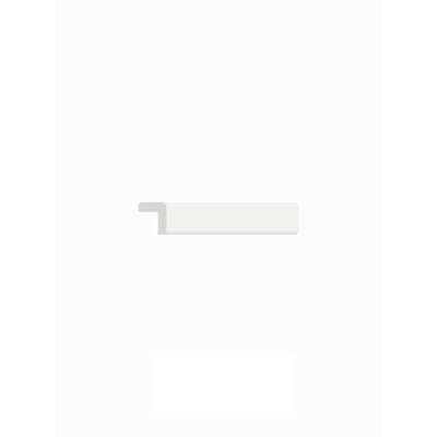 Moulure de coin extérieur de 96 po, blanche, OCM-WH