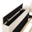 Lit de jour beige avec rangement, lit gigogne et rangement pour les moments de confort en beige, Audio A Stay