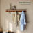 31.5"W 9-hook Solid Walnut Wall Hooks-1079247720-1079247717