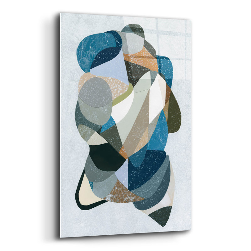  «Starlight Tango 2» par Coco Good, art mural en verre acrylique, 16 po x 24 po