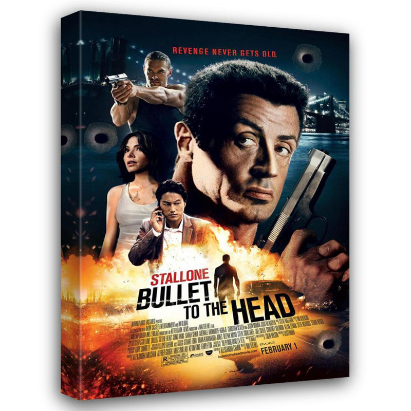 Bullet to the Head, 24" H x 17" W
