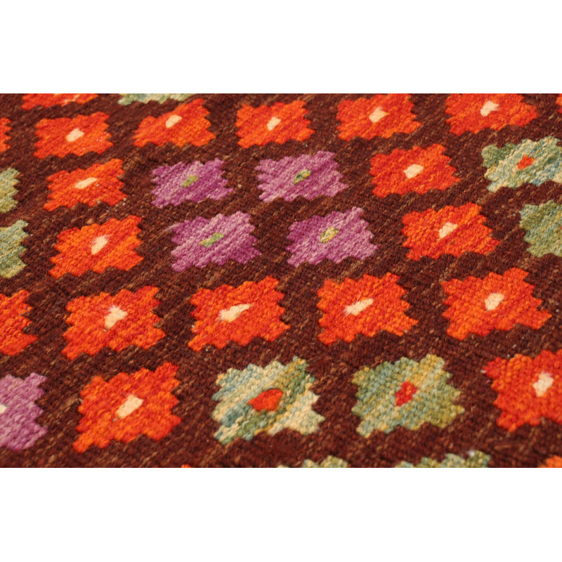 One-of-a-Kind 3'3" X 4'10" New Age Wool Area Rug in