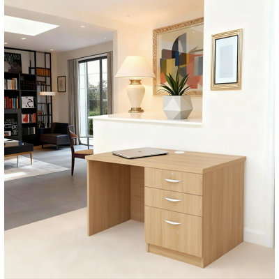 Walshaw Solid Wood Base Writing Desk